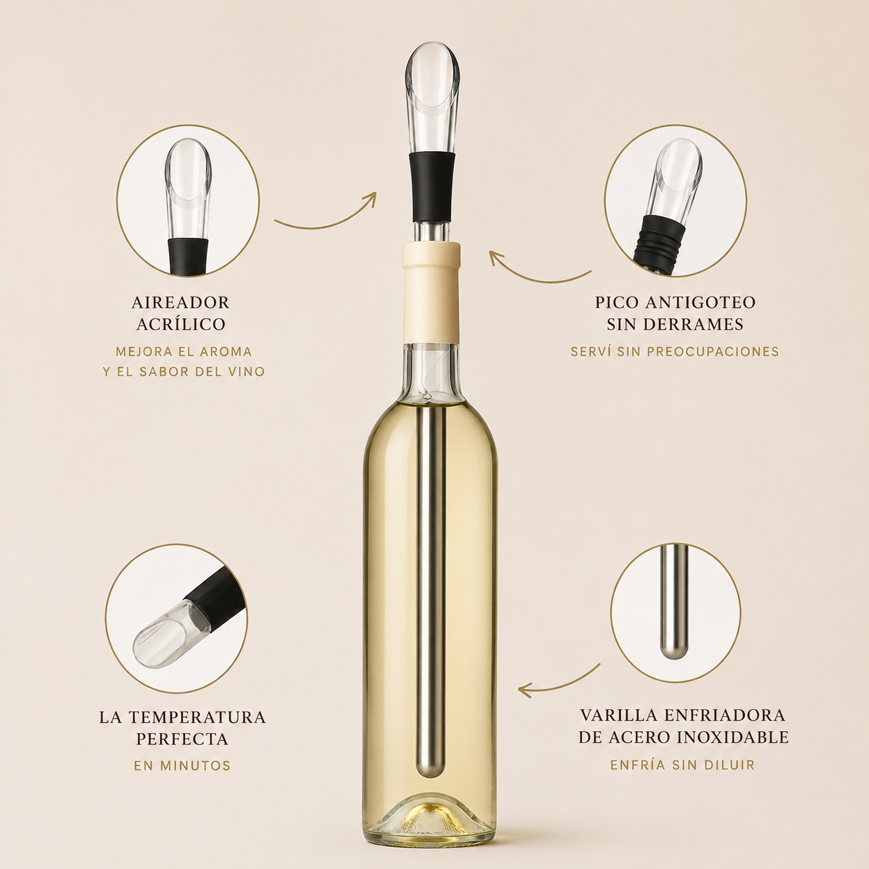 Enfriador de Vino - Perfectamente Frio